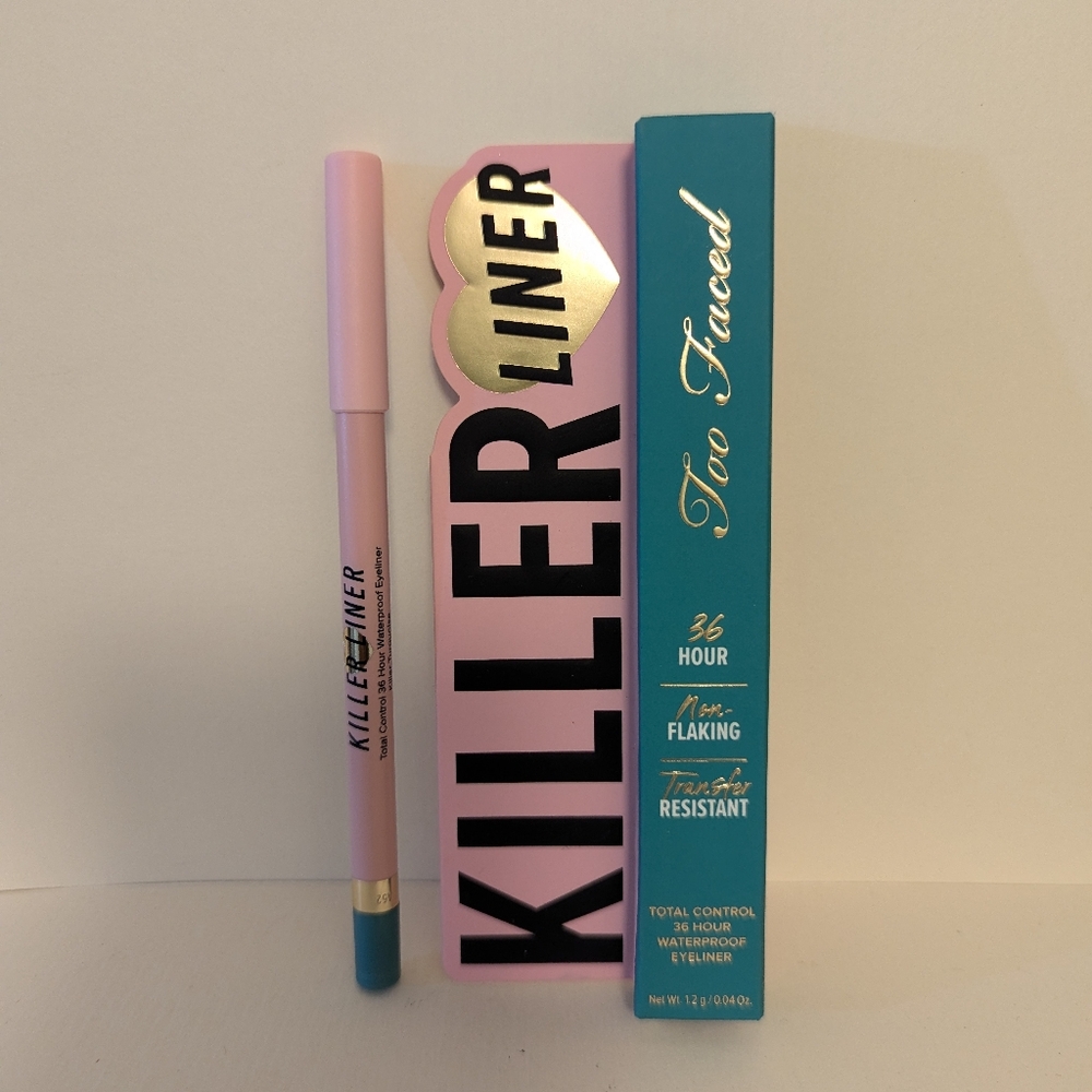 Too Faced Killer Liner Waterproof Eyeliner - Killer Turquoise